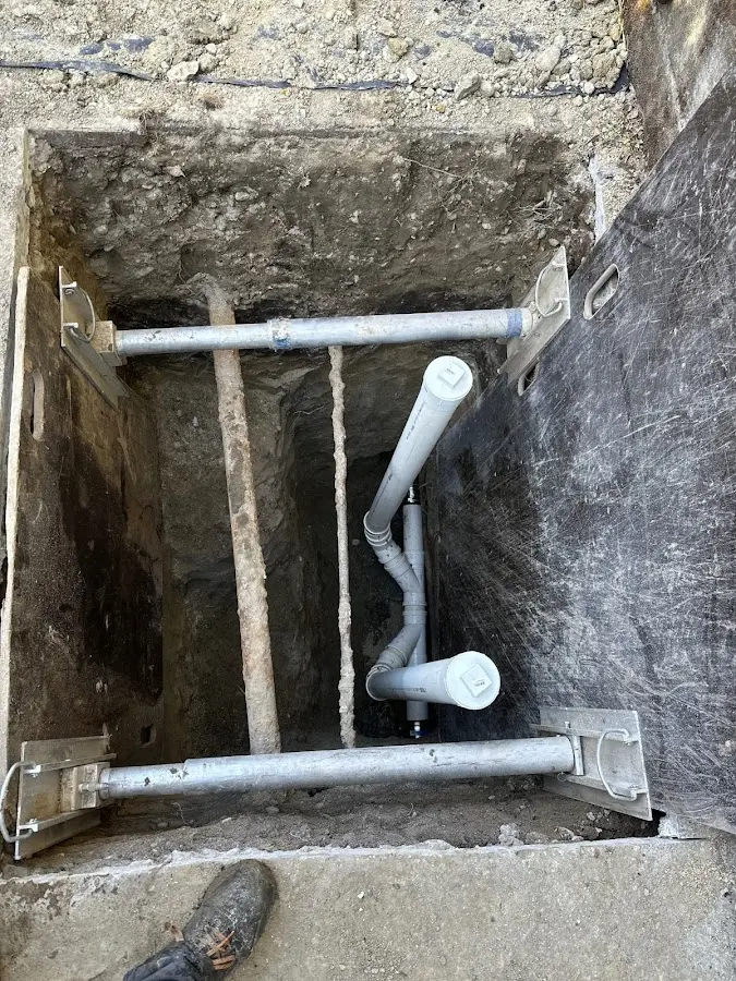 Experienced plumber completing Gas Line Repair work in Salem